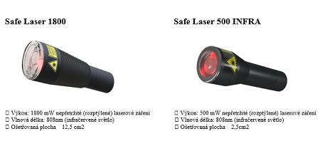 laserové přístroje