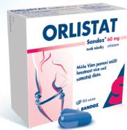 Přípravek na hubnutí Orlistat Sandoz 60 mg urychlí úbytek kilogramů.