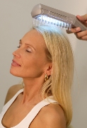 Fotoléčba lupénky ve vlasech