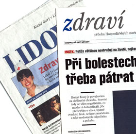 Média o zdraví - každý den nový článek Noviny